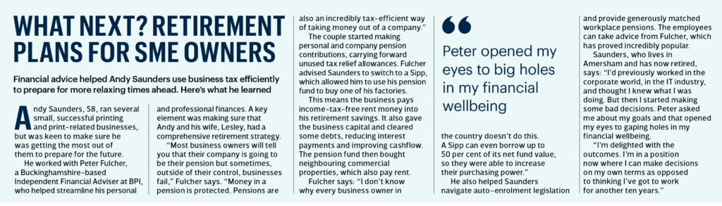 An extract of BPI's case study in the VouchedFor Top Rated 2024 Guide.